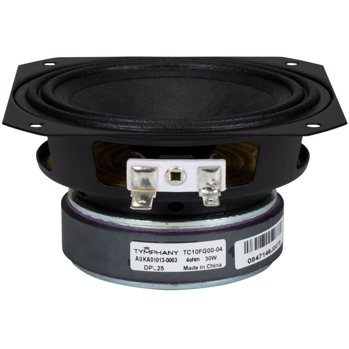 Peerless by Tymphany TC10FG0004 4" FullRange Line Array Driver 4 Ohm